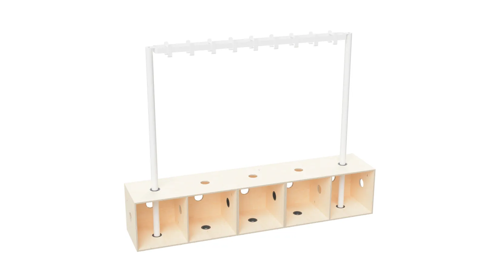 18 Haken FLÖTOTTO - ACTIVE Garderobe