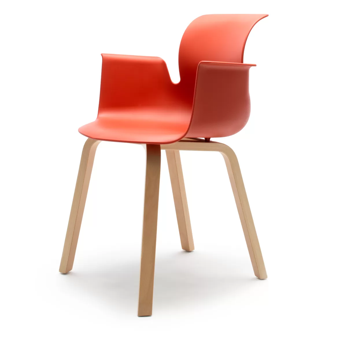 FLÖTOTTO - PRO ARMCHAIR – Vierbein-Holzgestell