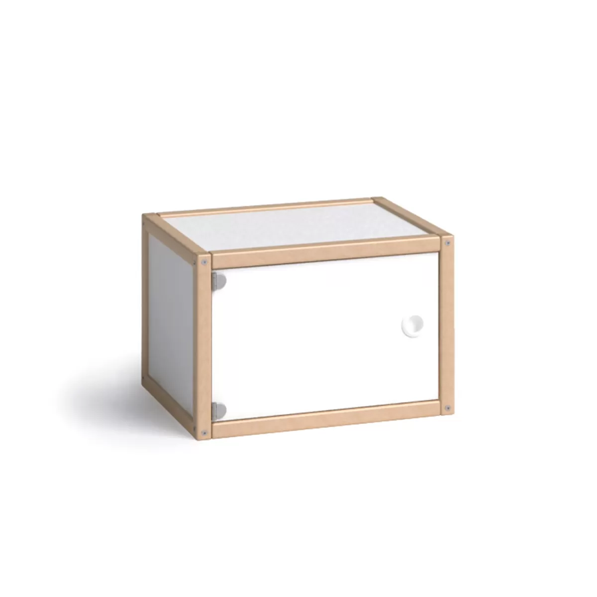 FLÖTOTTO - 8408 Hängecontainer mit Tür - 1 Einlegeboden