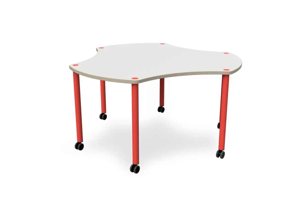 FLÖTOTTO - FLEX TABLE-Hub Gruppentisch 