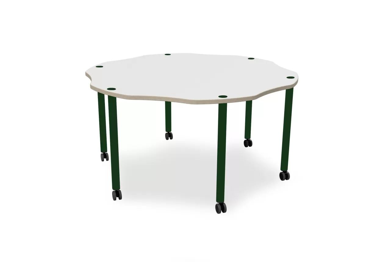 FLÖTOTTO - FLEX TABLE-Flower Gruppentisch