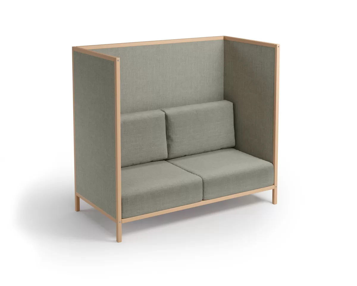 FLÖTOTTO - Profilsystem 2-Sitzer Sofa Hochlehne