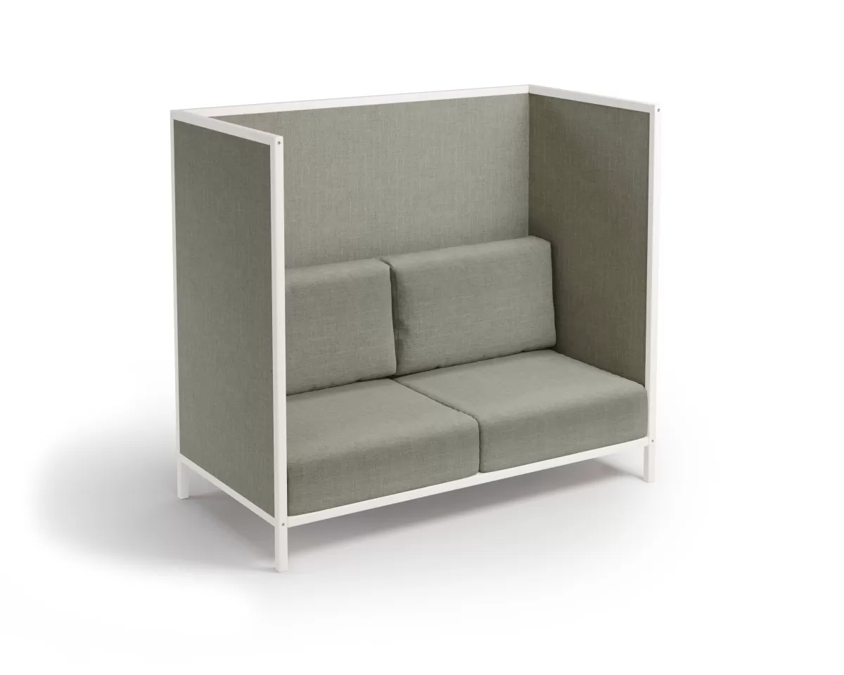 FLÖTOTTO - Profilsystem 2-Sitzer Sofa Hochlehne