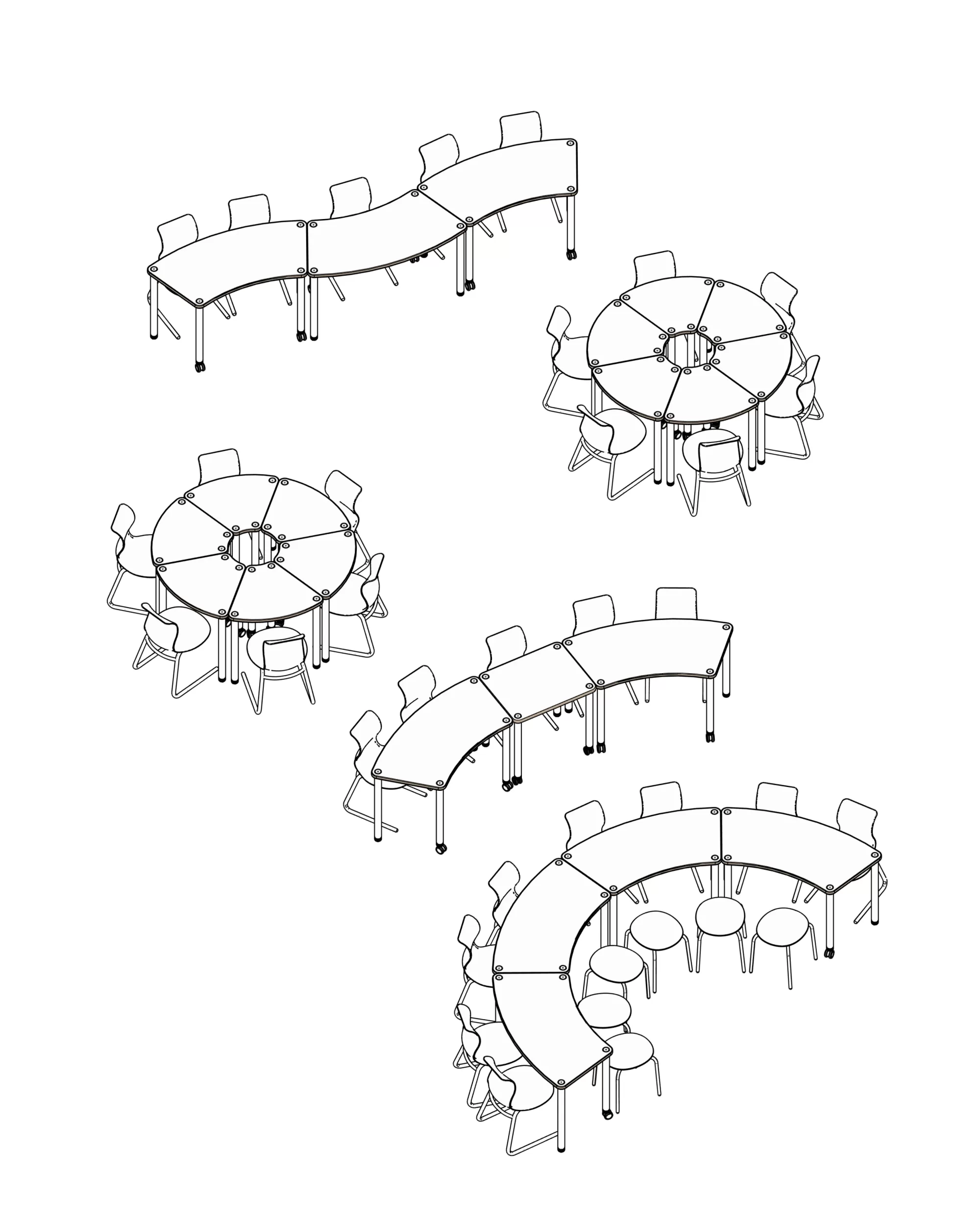 FLÖTOTTO - FLEX TABLE Kollektion