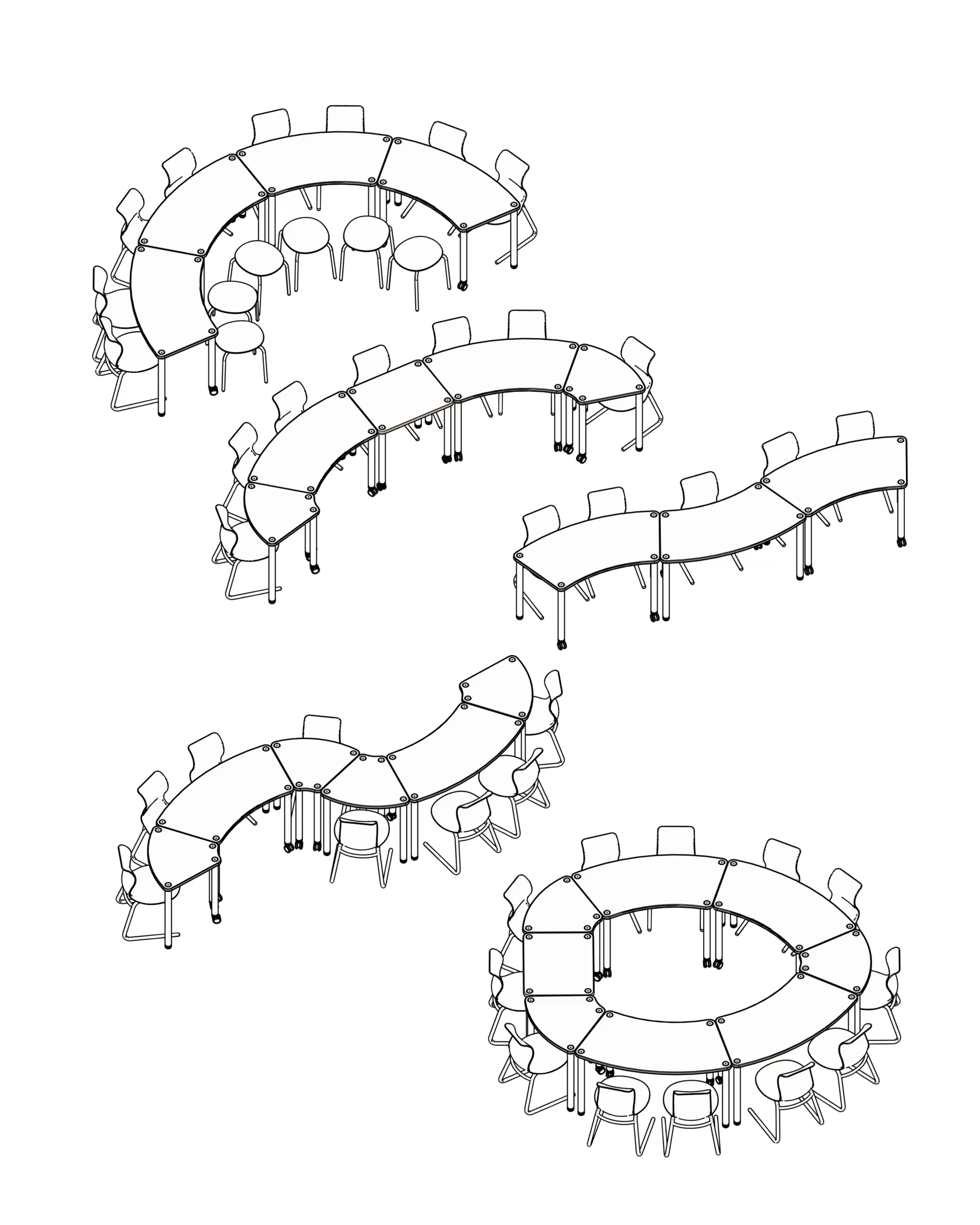 FLÖTOTTO - FLEX TABLE Kollektion
